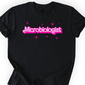 Barbie Inspired Microbiologist T-shirt Black