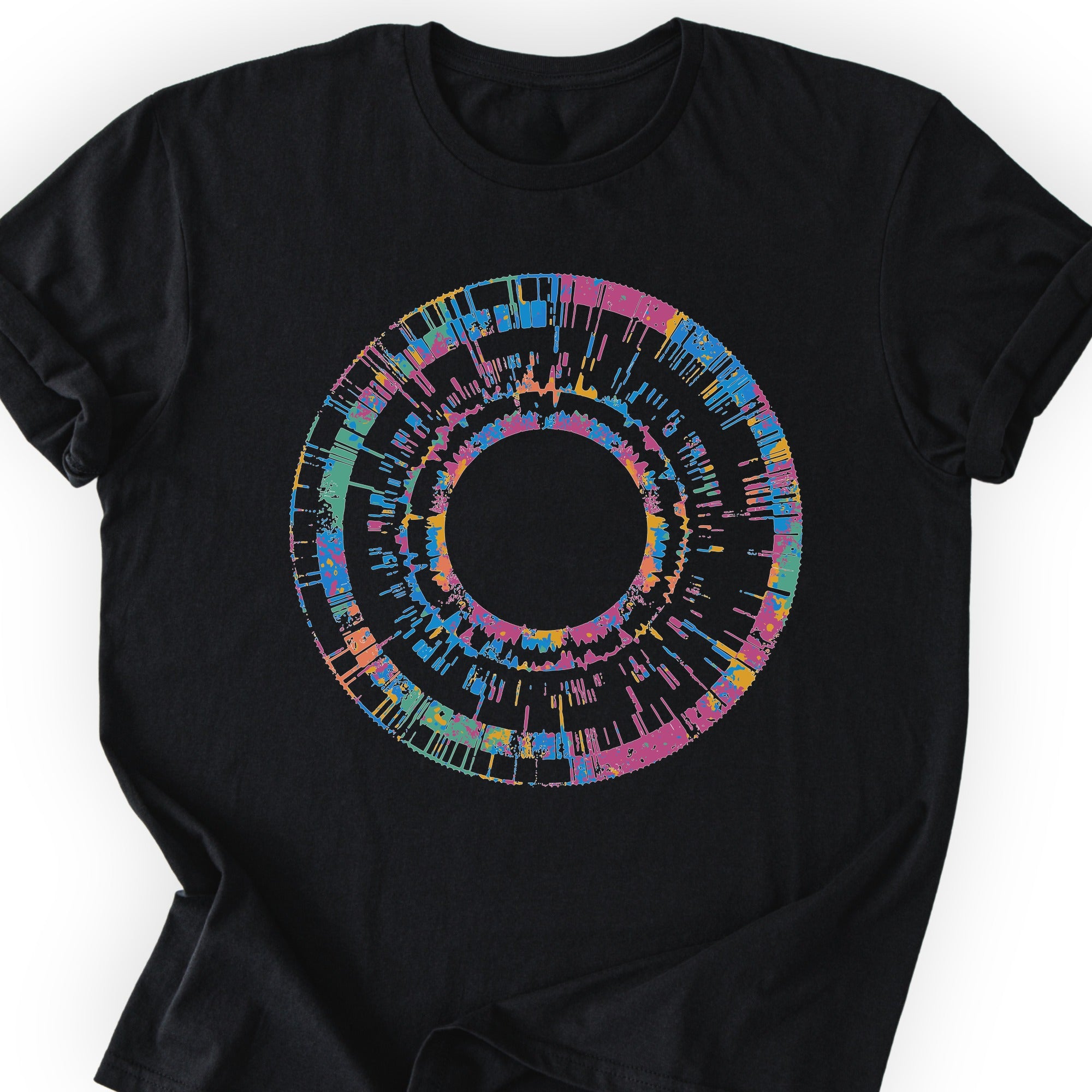 Genetic Sequence T-shirt Black