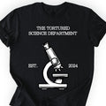 The Tortured Science Department T-shirt Black