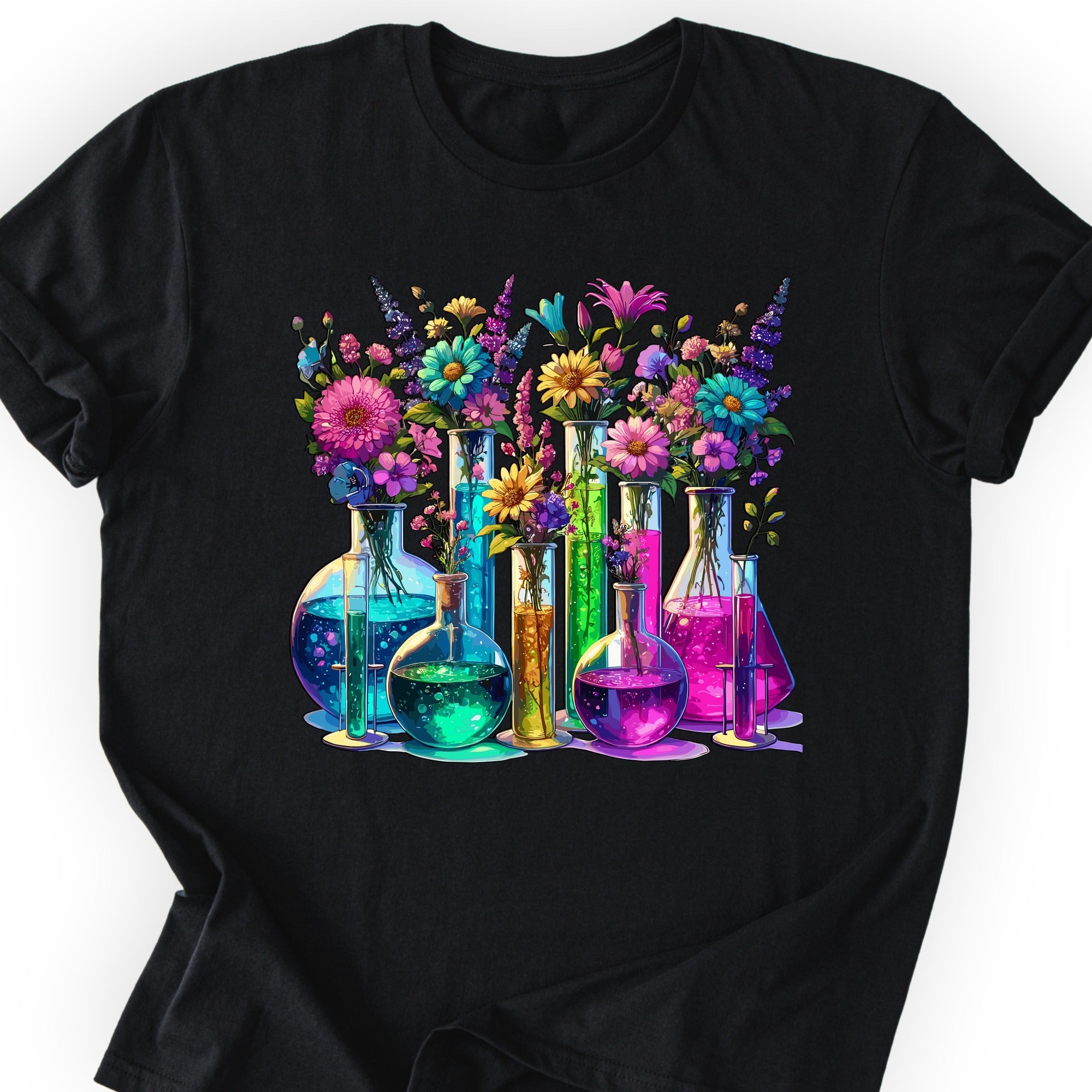 Chemistry Garden T-Shirt Black