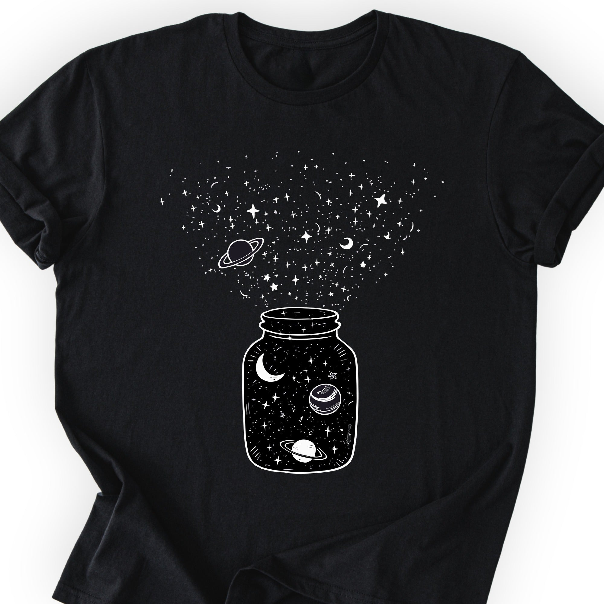 Astronomy Jar T-shirt Black
