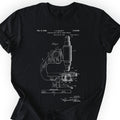 Microscope Patent T-shirt Black