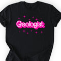 Barbie-Inspired Mathematician T-shirt Black