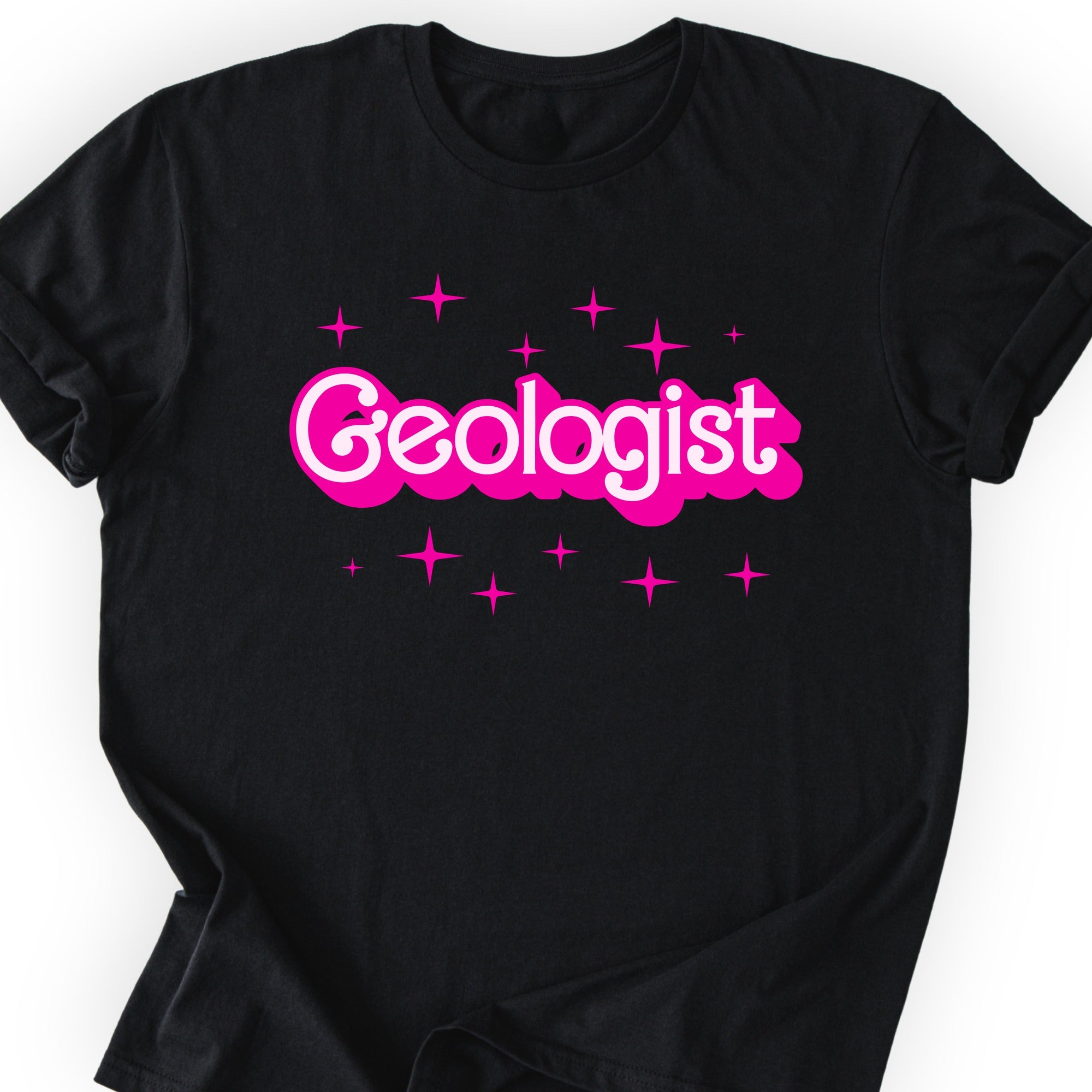 Barbie-Inspired Mathematician T-shirt Black
