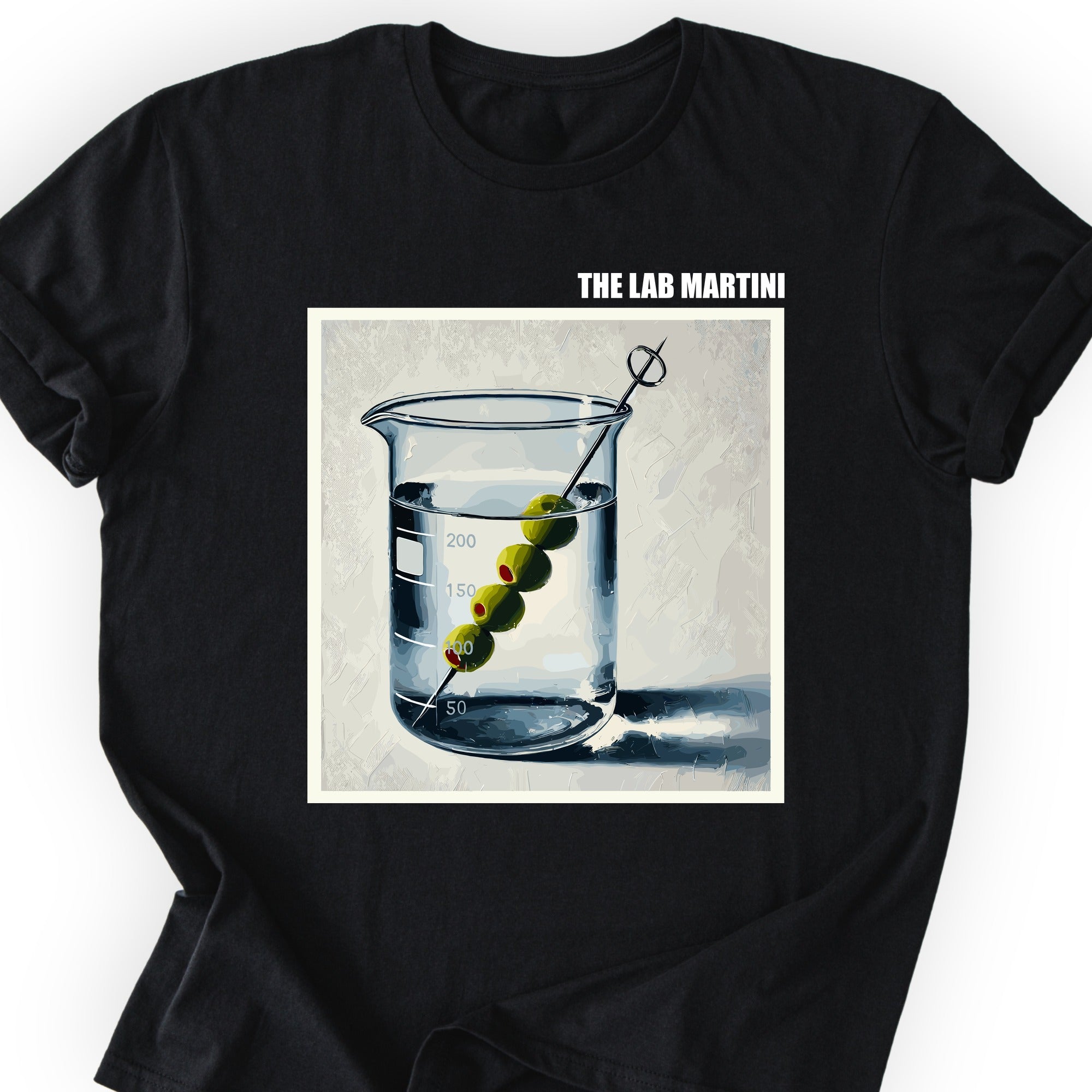 The Lab Martini T-shirt Black