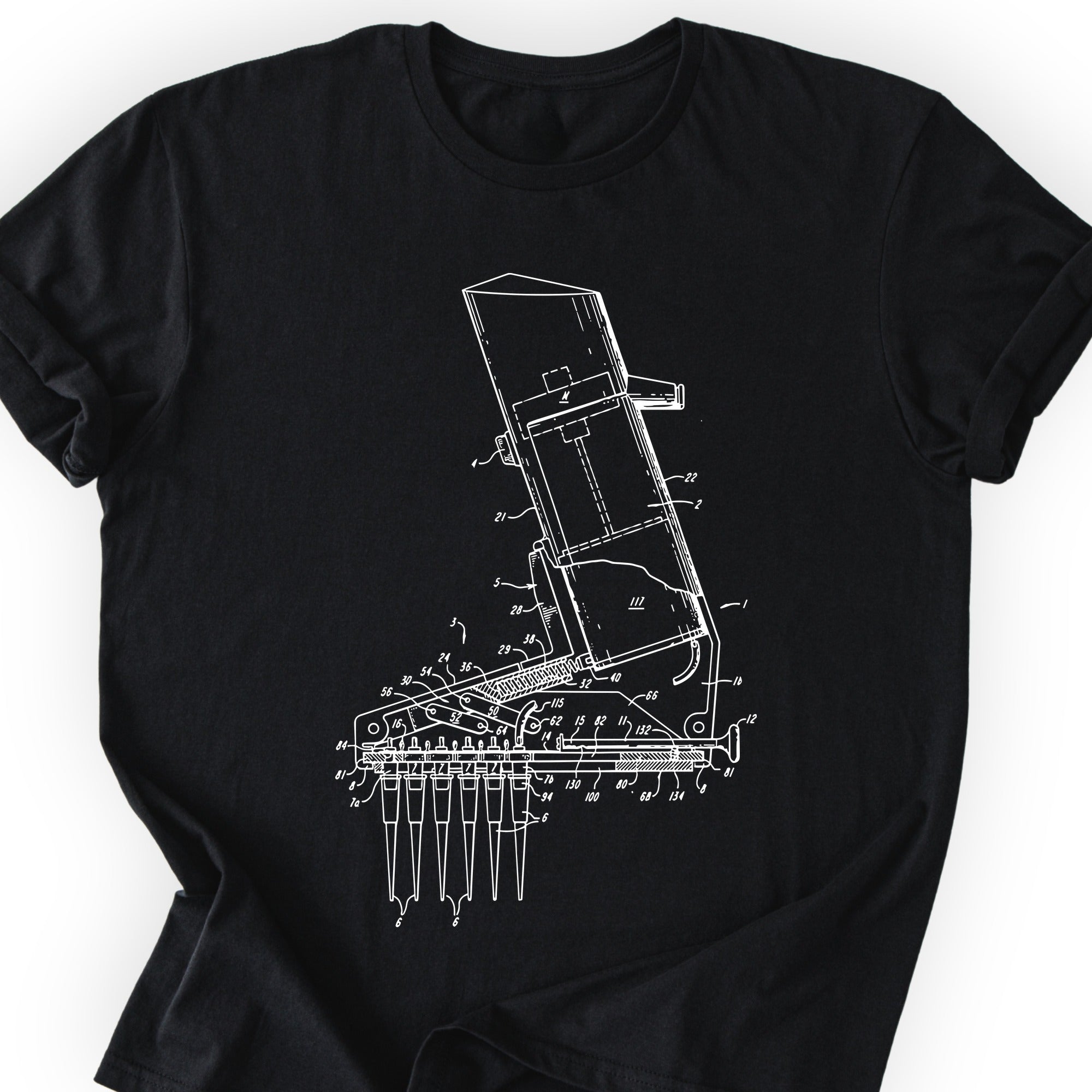Multichannel Aid Patent T-shirt Black