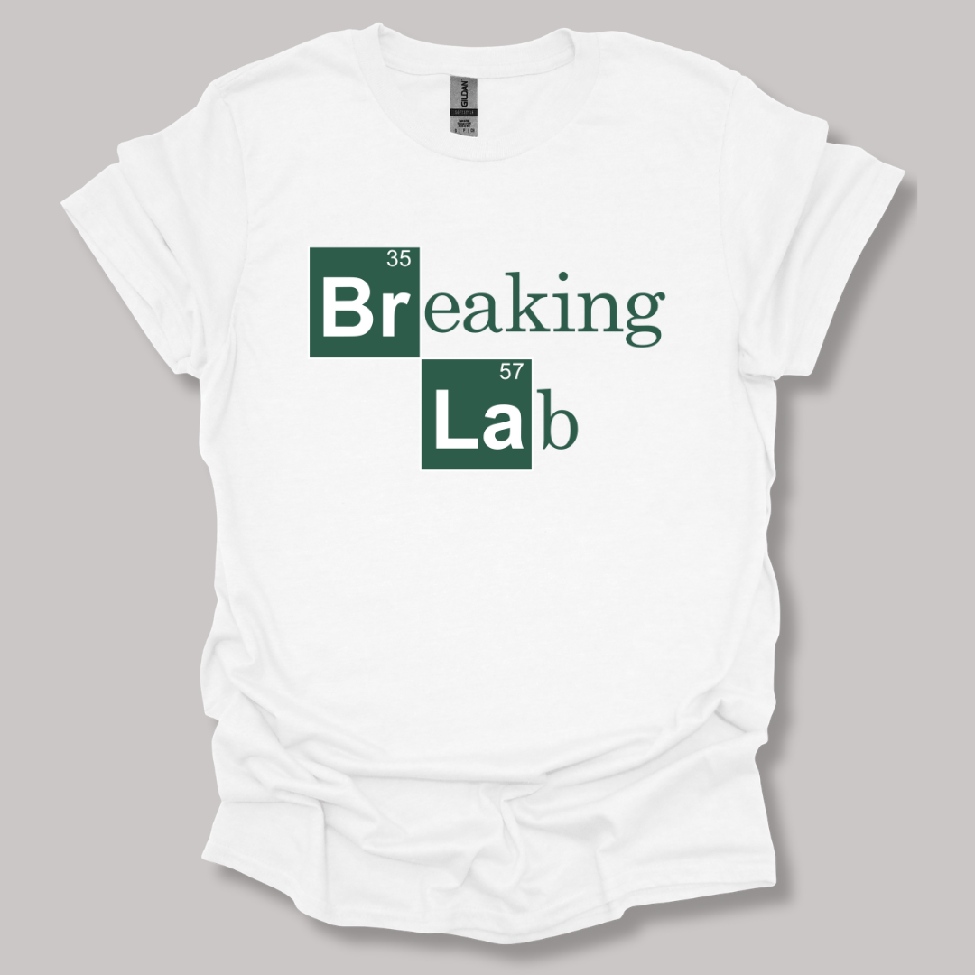 Breaking Lab T-shirt White / S