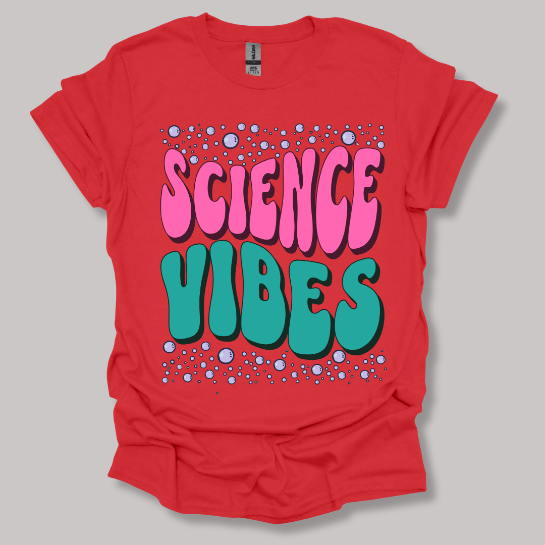 Bubble Science T-Shirt Red / S