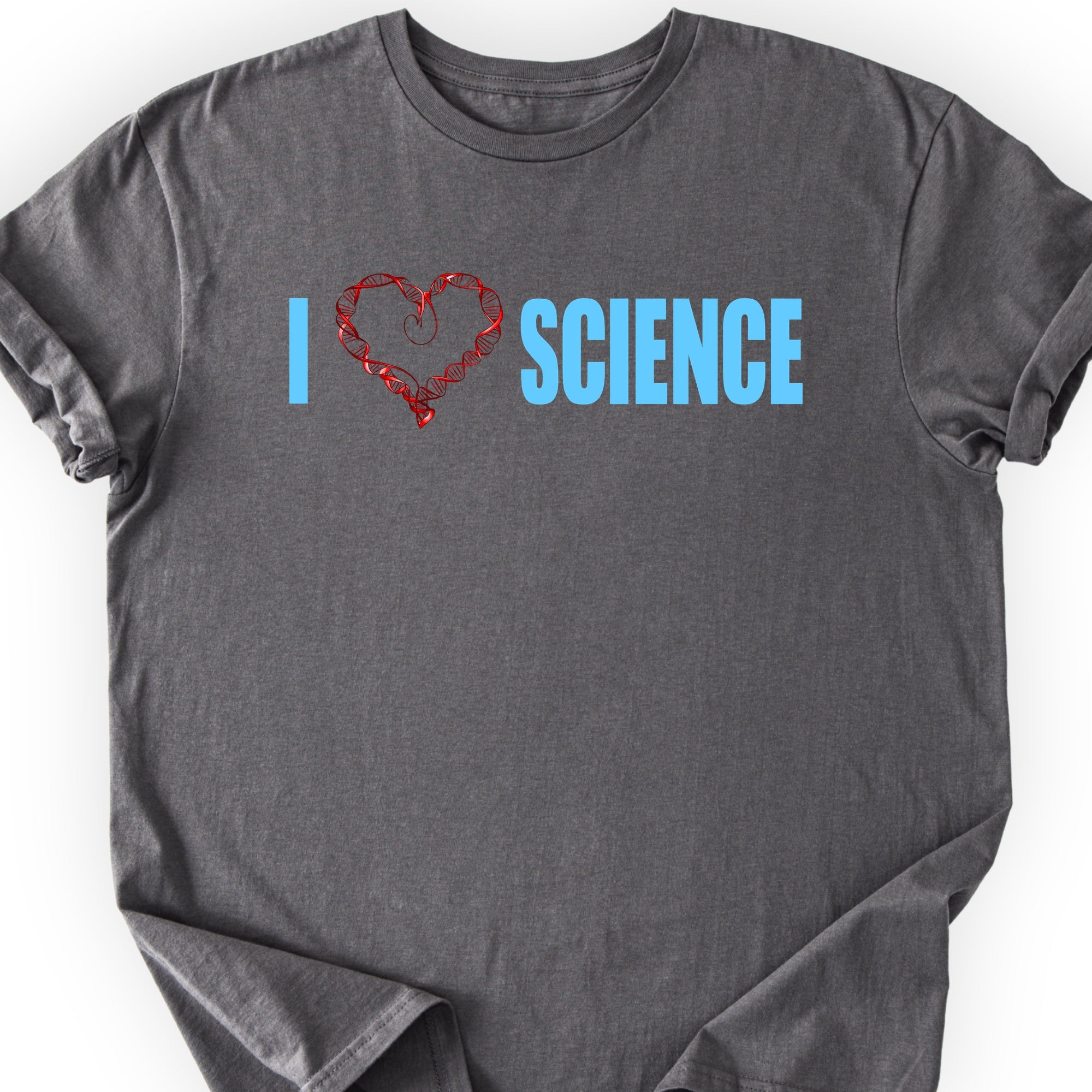 I Love Science T-shirt Charcoal