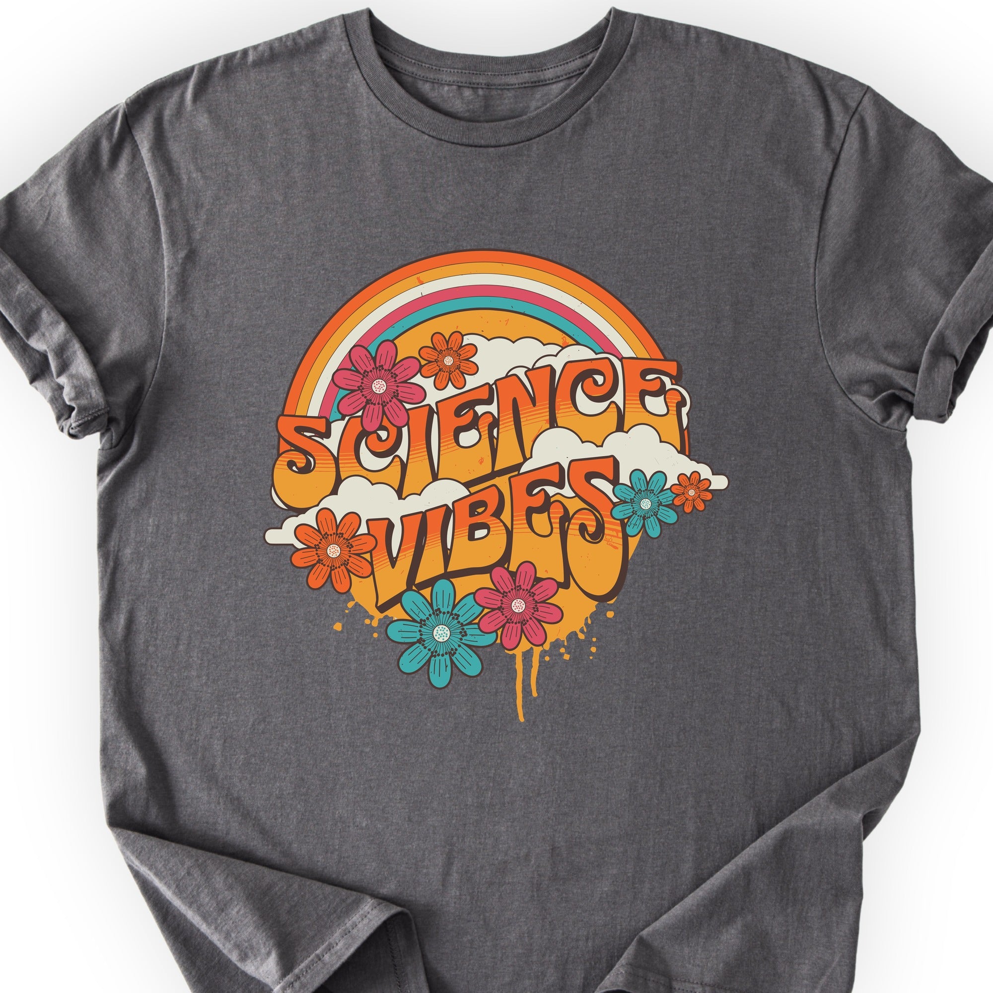 Retro Science T-Shirt Charcoal