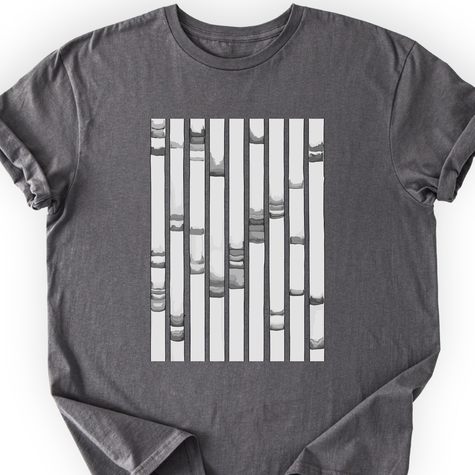 DNA Analysis T-shirt Charcoal