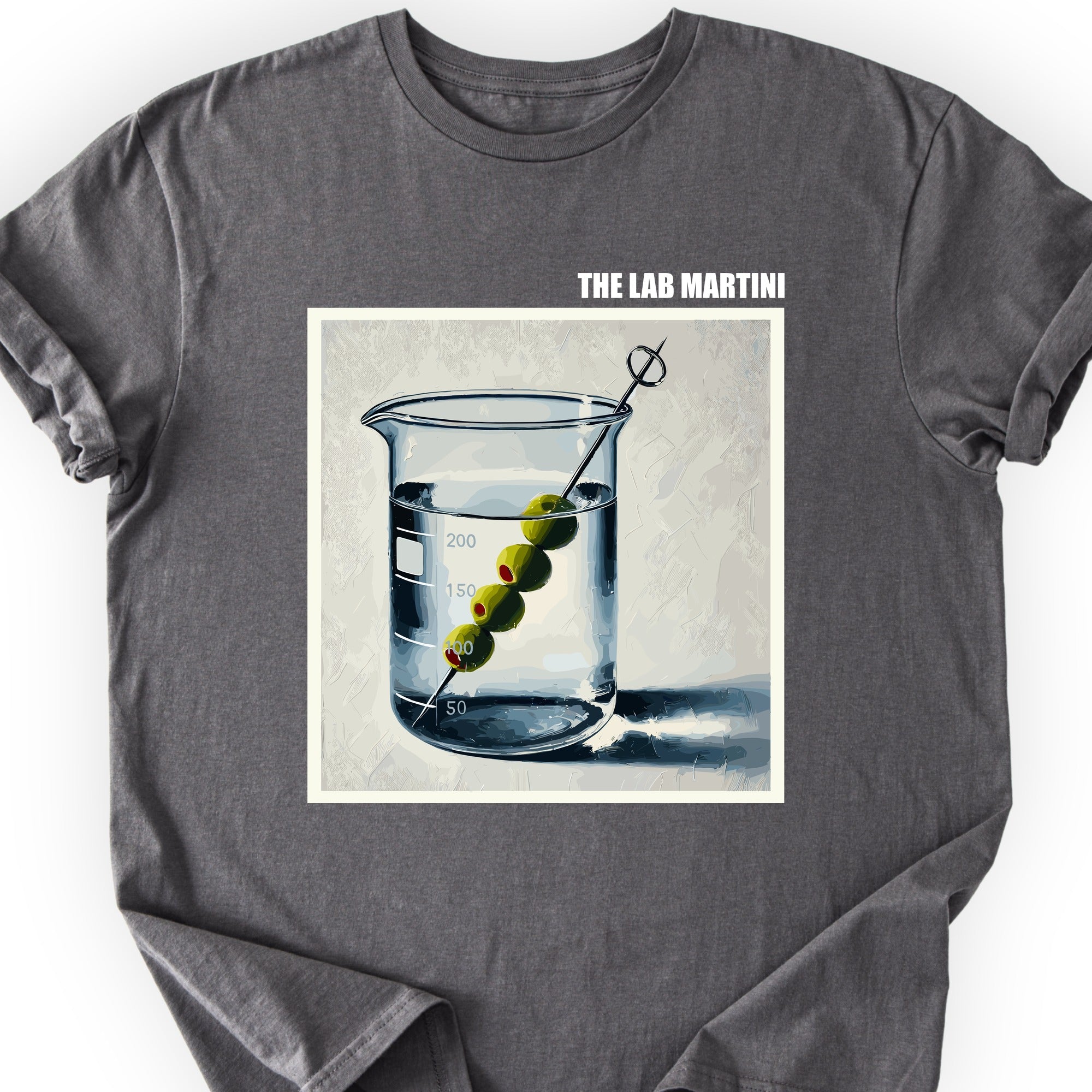 The Lab Martini T-shirt Charcoal