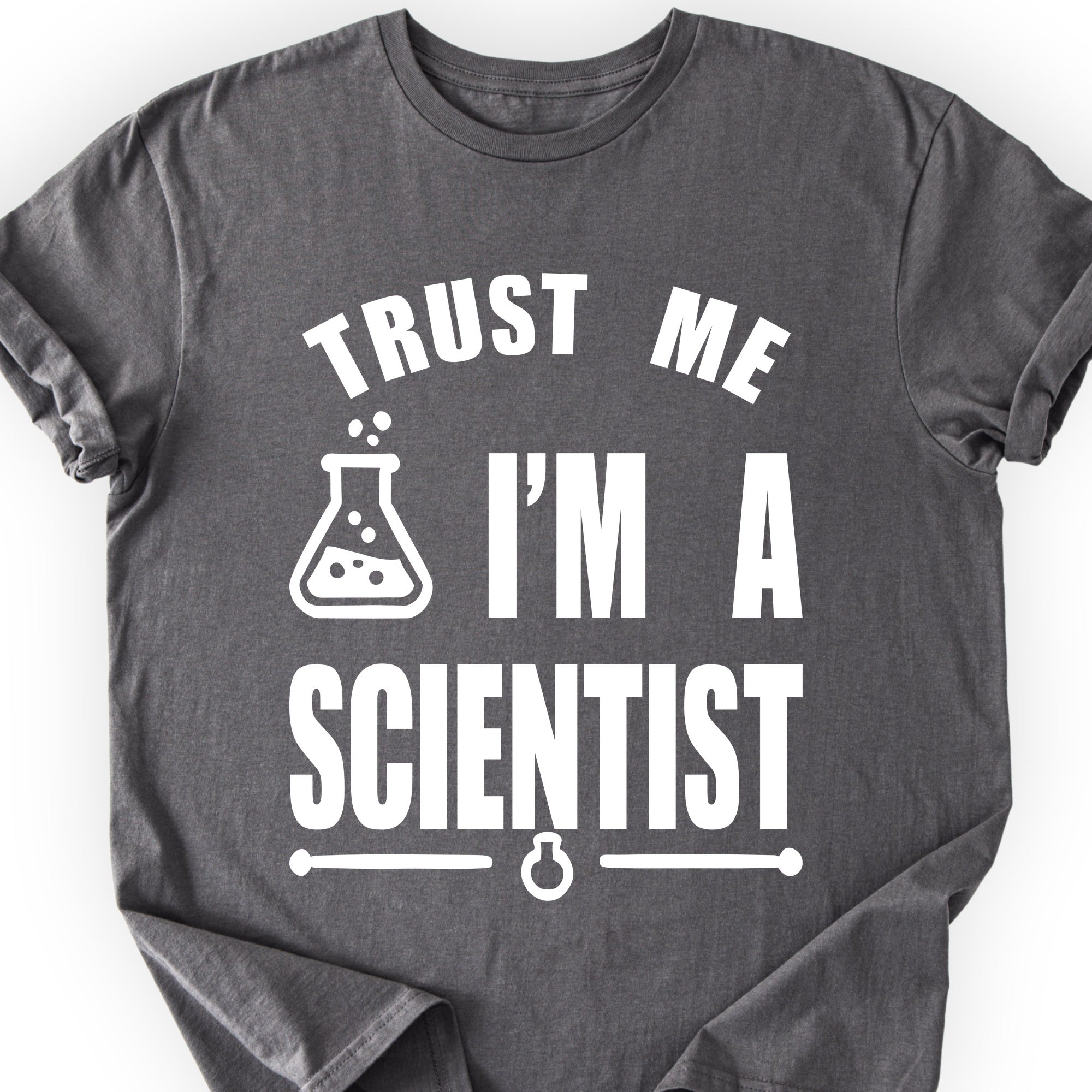 Trust Me, I'm a Scientist T-shirt Charcoal
