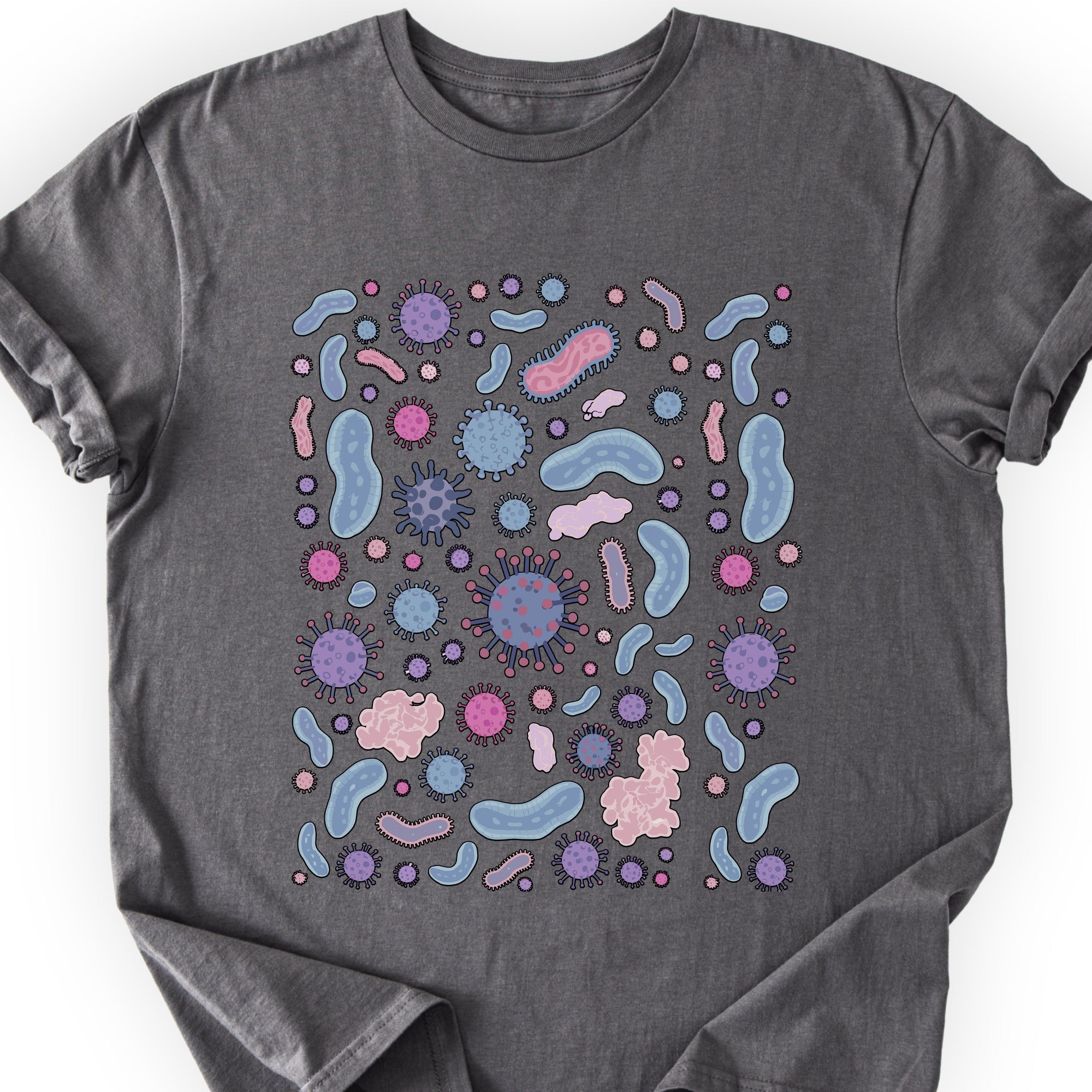 Microbiology  T-shirt Charcoal