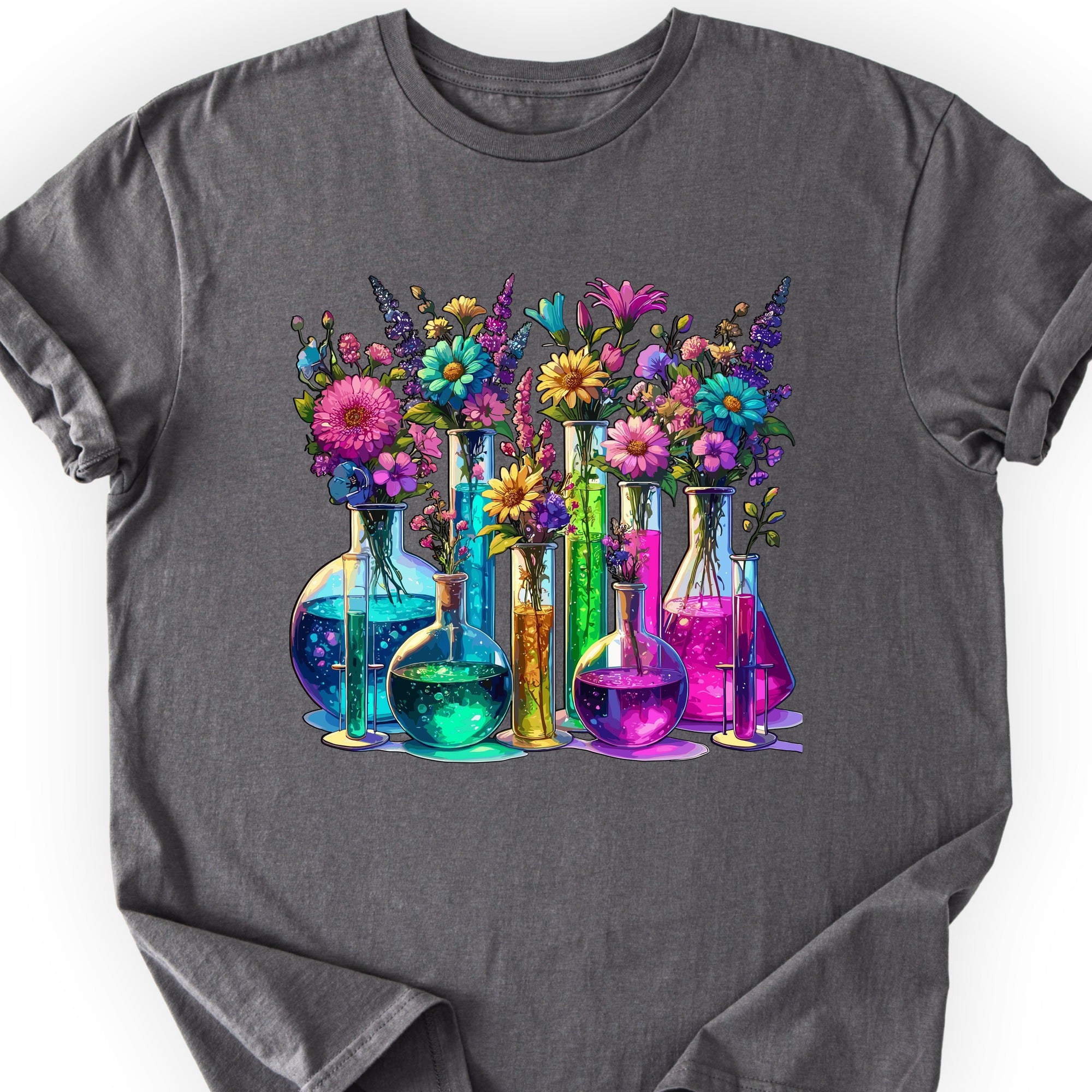 Chemistry Garden T-Shirt Charcoal