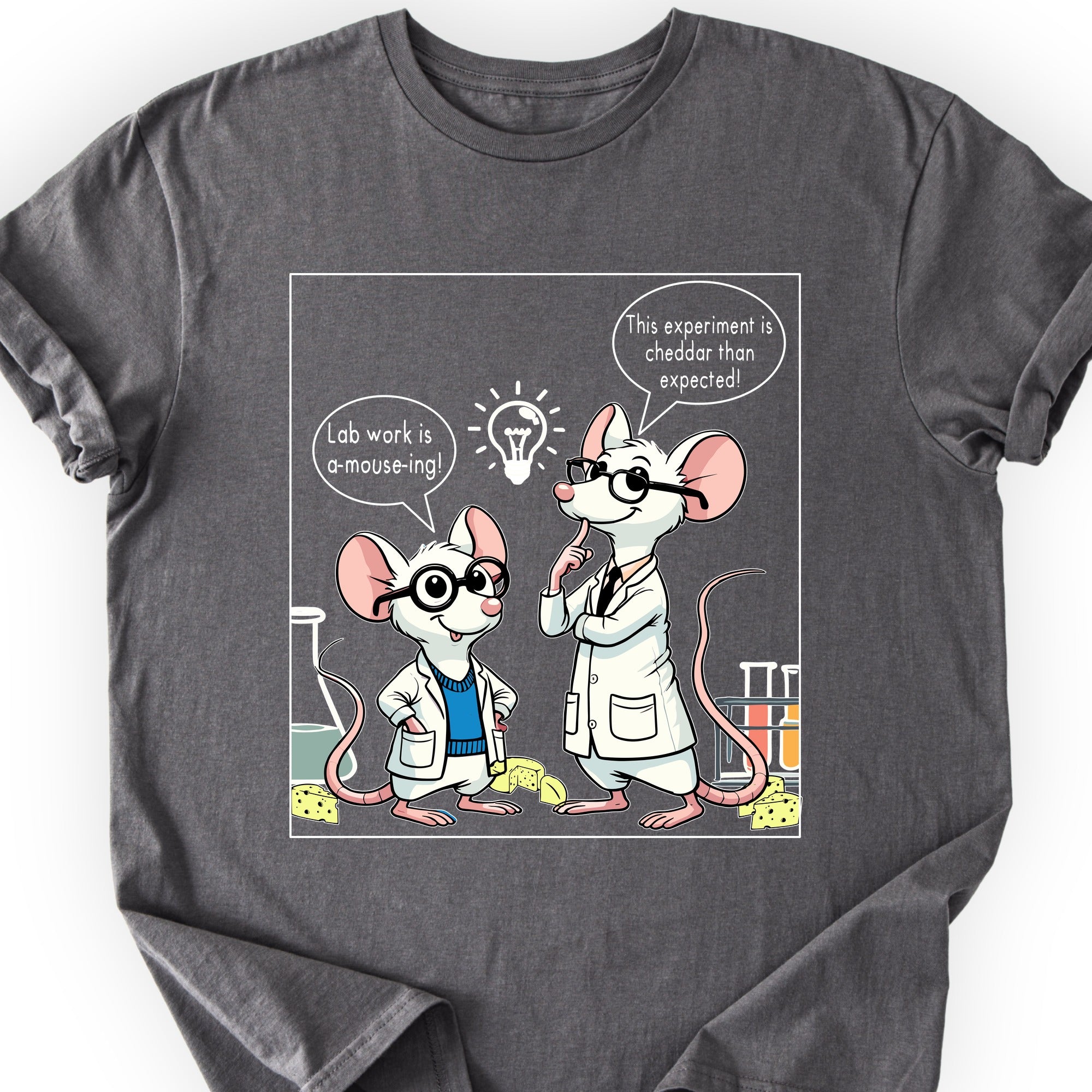 Lab Rats T-shirt Charcoal