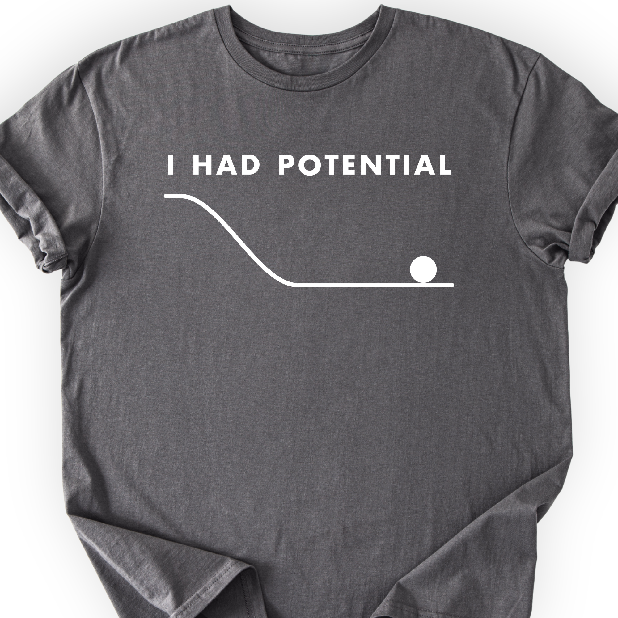 I Had Potential T-Shirt — Charcoal — Scientist Apparel