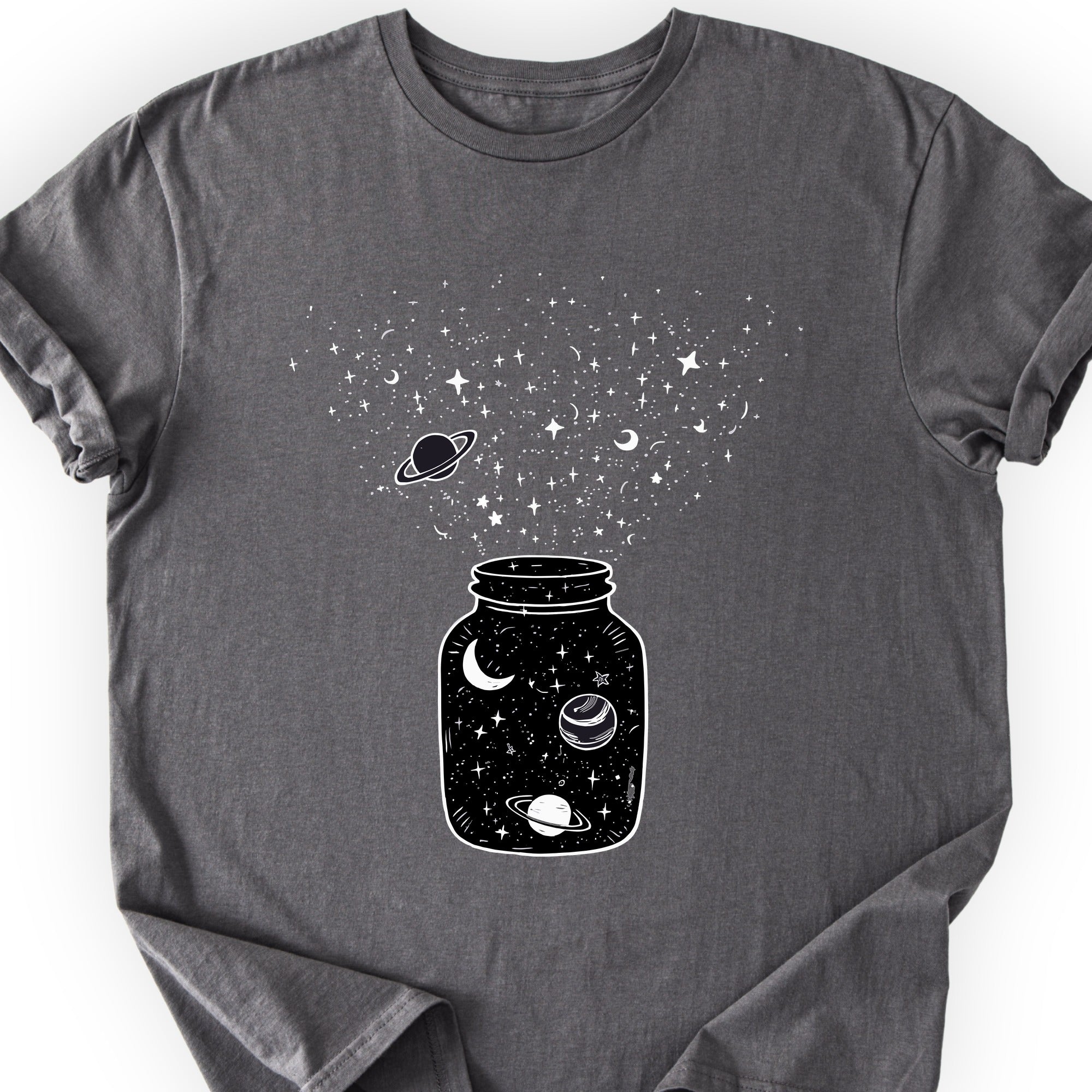 Astronomy Jar T-shirt Charcoal
