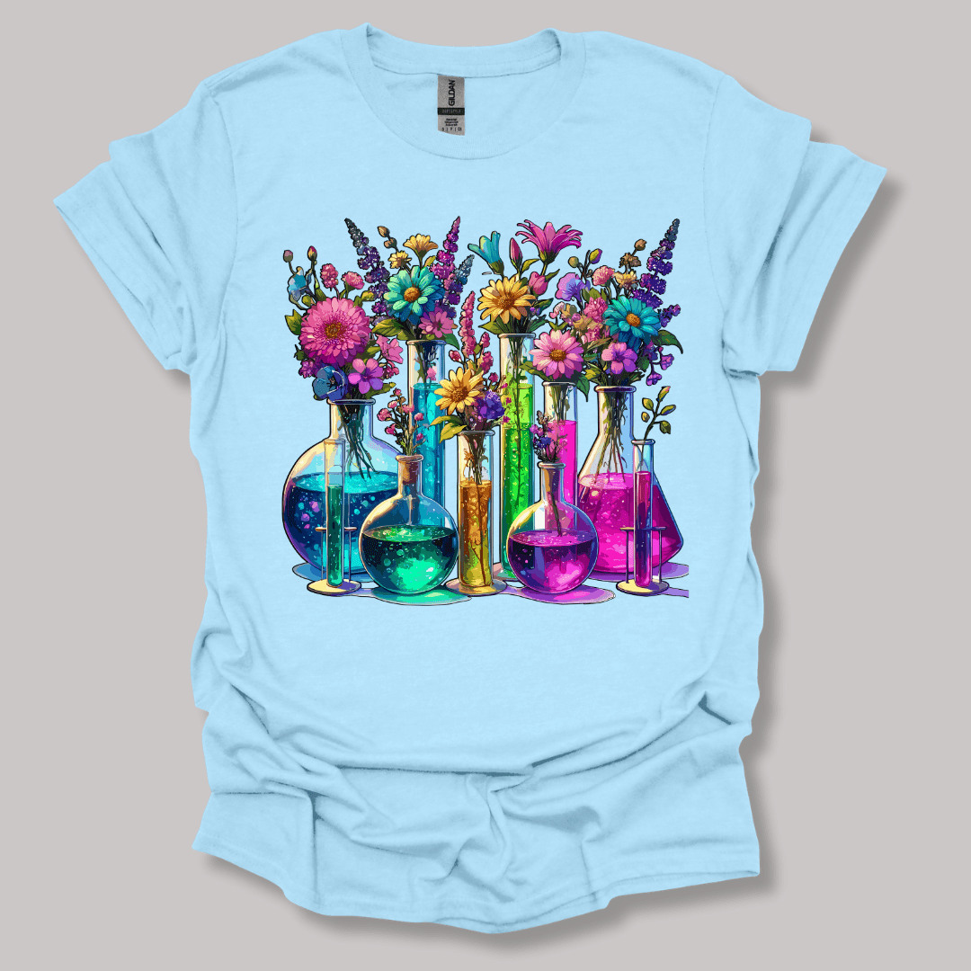Chemistry Garden T-Shirt Light Blue / S