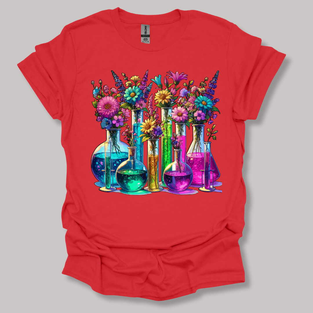Chemistry Garden T-Shirt Red / S