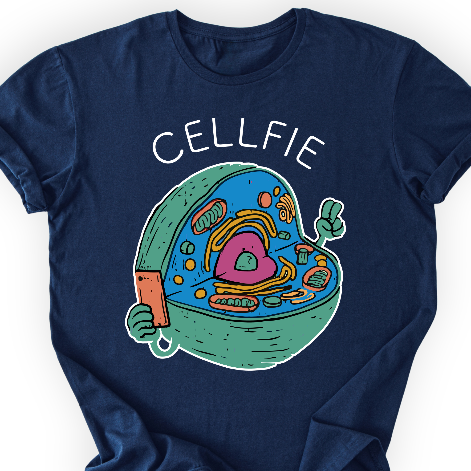 Cellfie T-shirt Navy