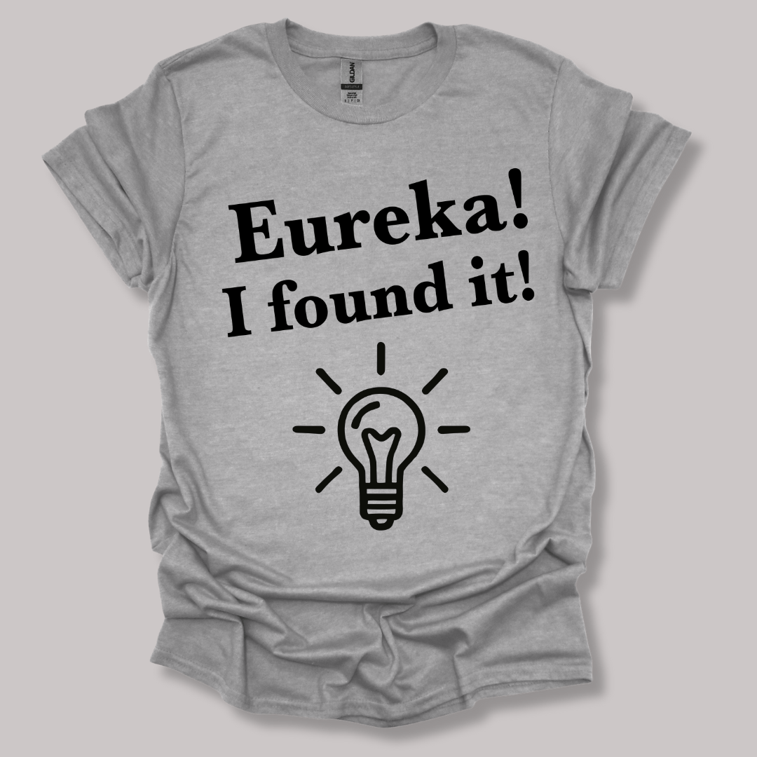 Eureka, I found it! T-shirt Sports Grey / S