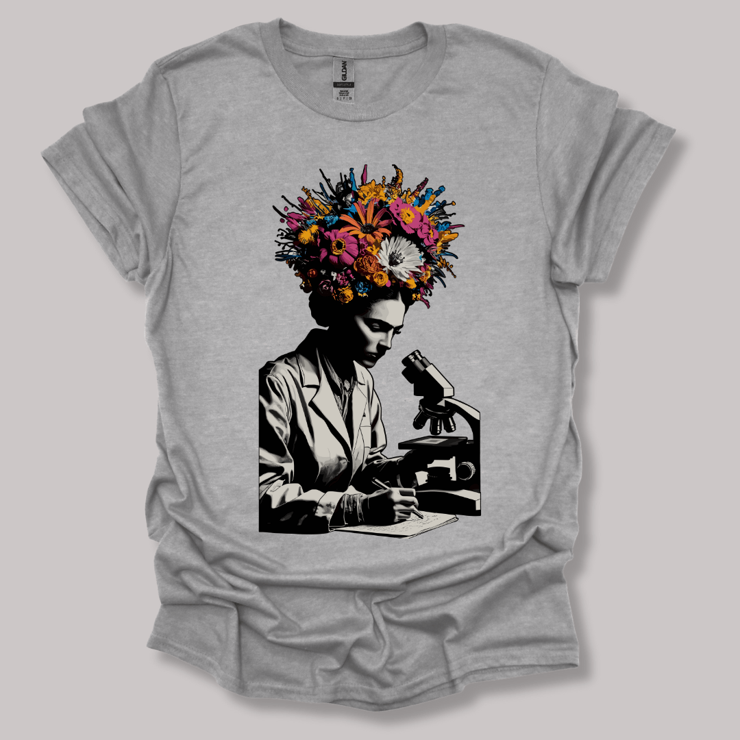 Flowering Minds T-shirt Sports Grey / S