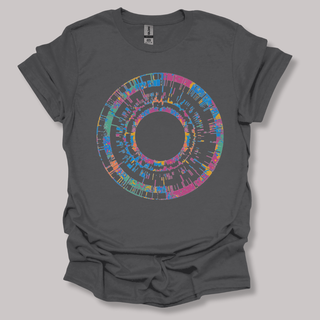 Genetic Sequence T-shirt Charcoal / S