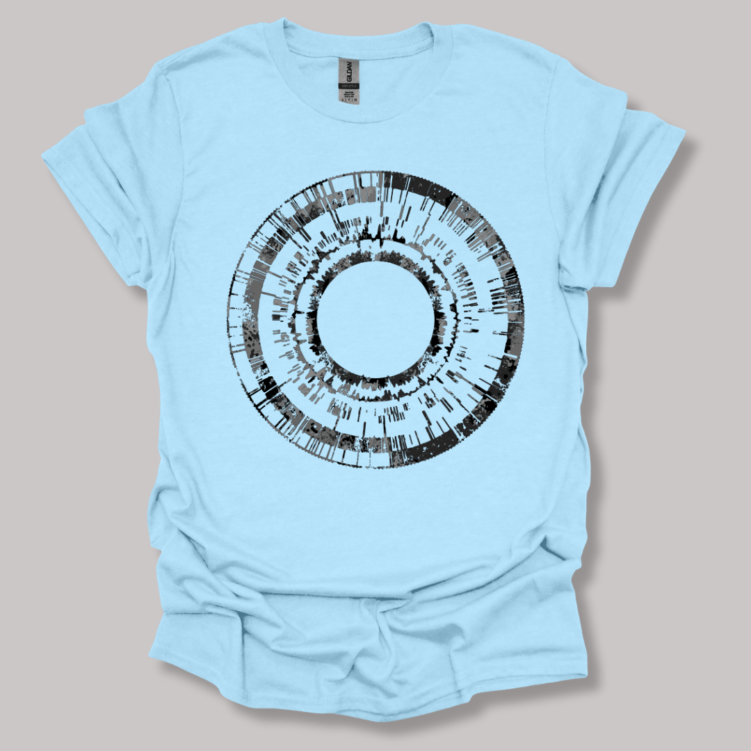 Genetic Sequence T-shirt Light Blue / S