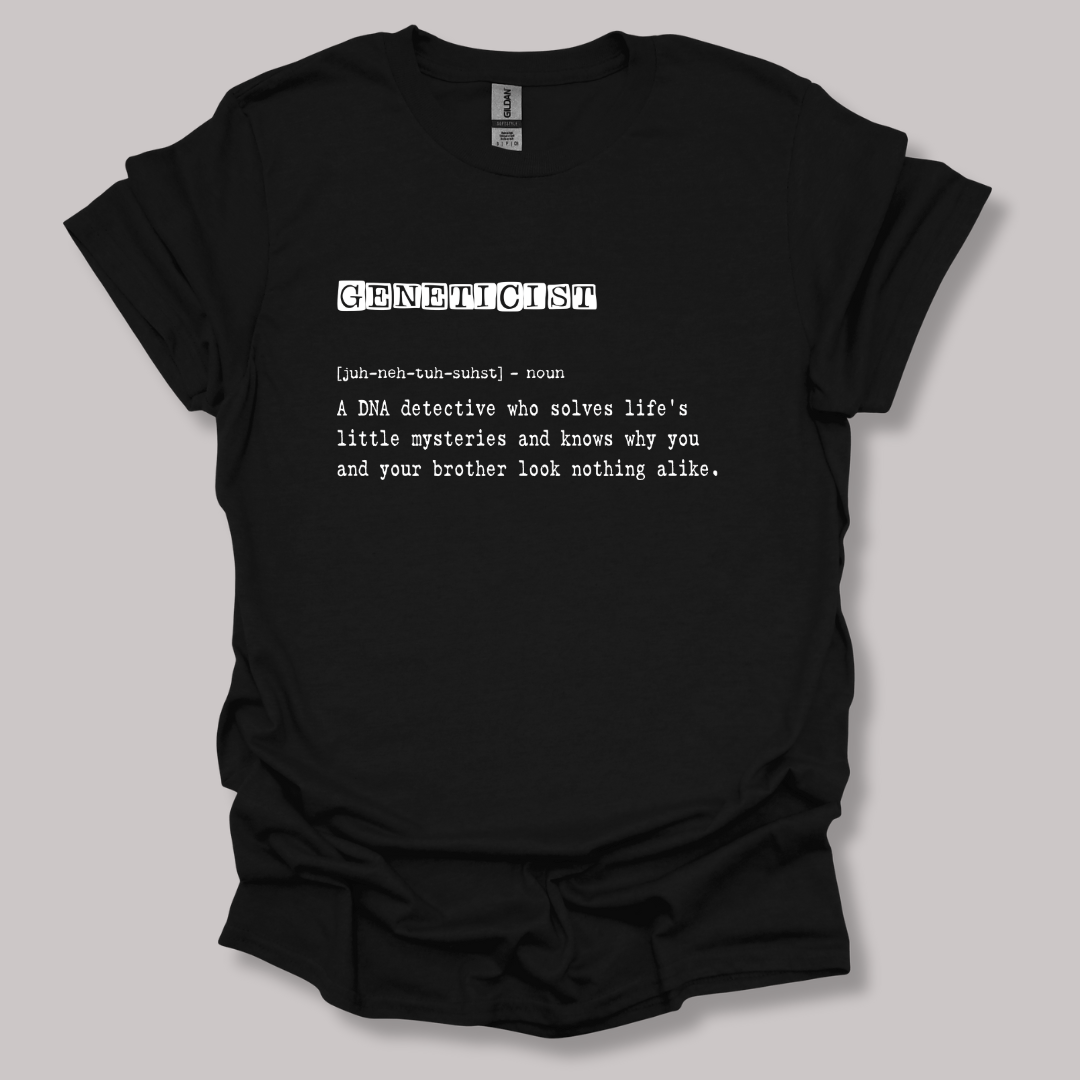 Geneticist Definition T-shirt Black / S