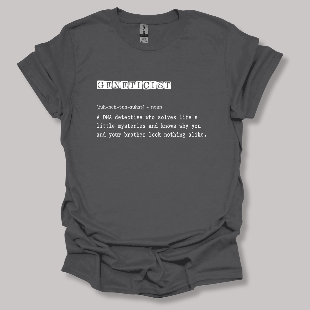 Geneticist Definition T-shirt Charcoal / S
