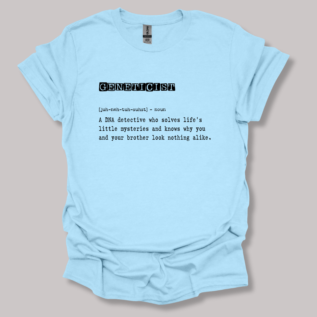 Geneticist Definition T-shirt Light Blue / S