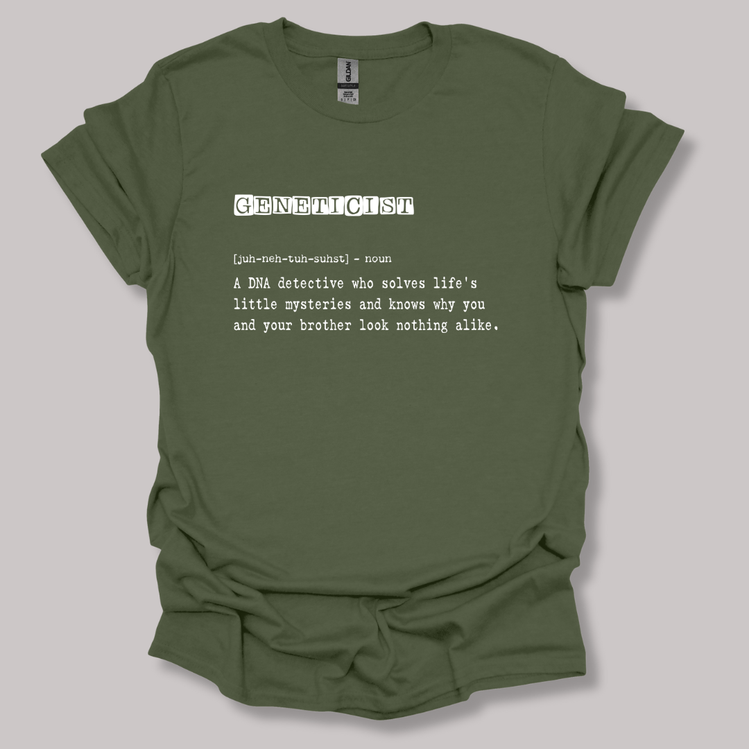 Geneticist Definition T-shirt Military Green / S