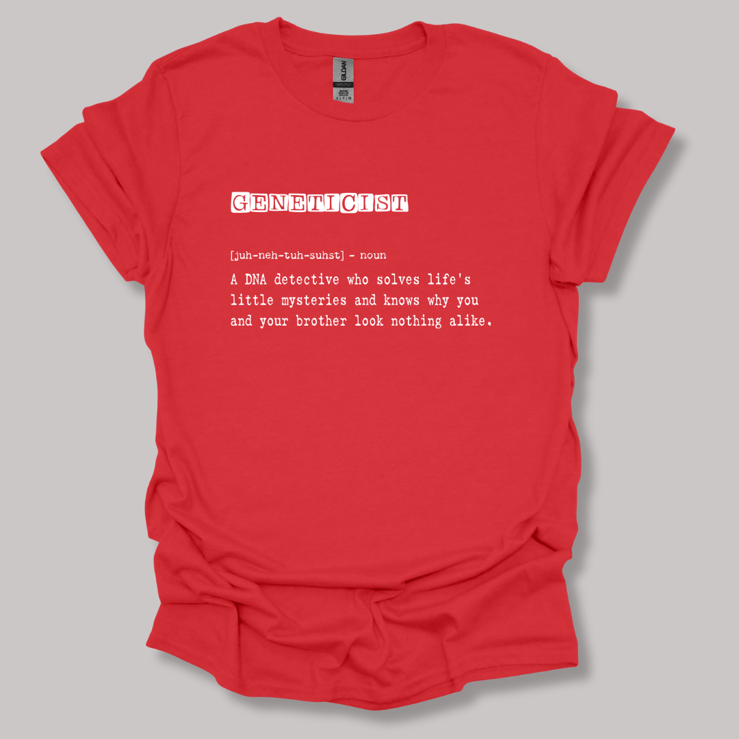 Geneticist Definition T-shirt Red / S