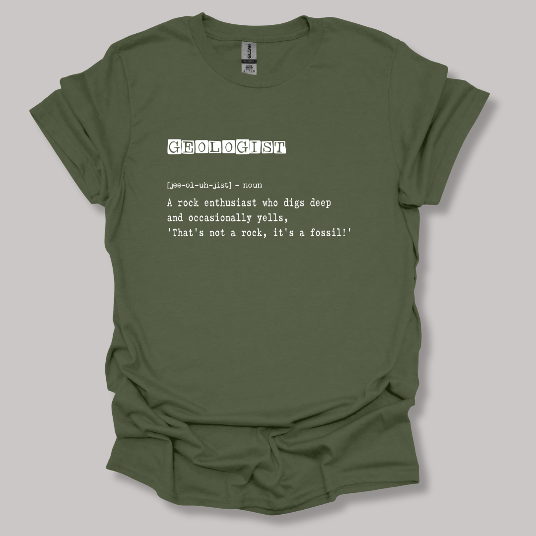 Geologist Definition T-shirt Military Green / S