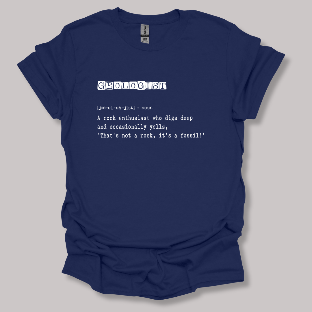 Geologist Definition T-shirt Navy / S