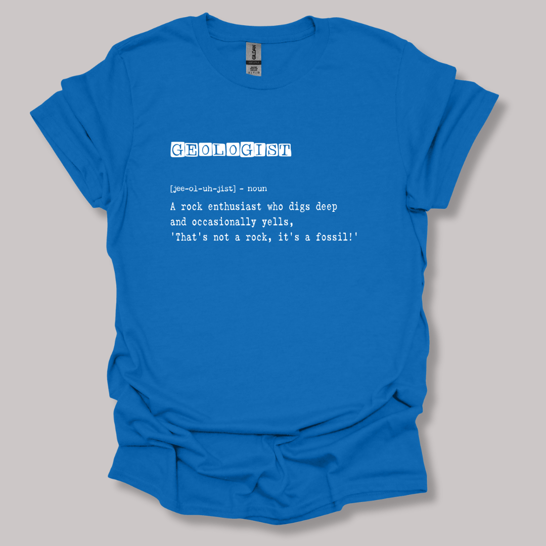Geologist Definition T-shirt Royal / S