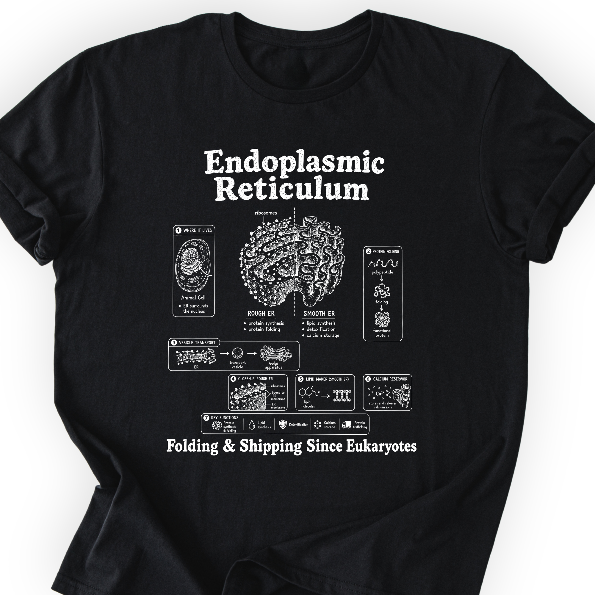 Endoplasmic Reticulum T-Shirt — Scientist Apparel