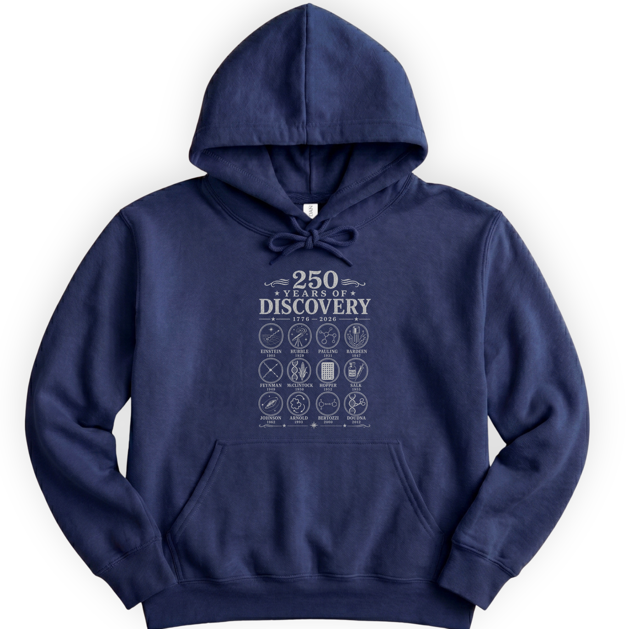 250 Years Of Discovery hoodie — Navy