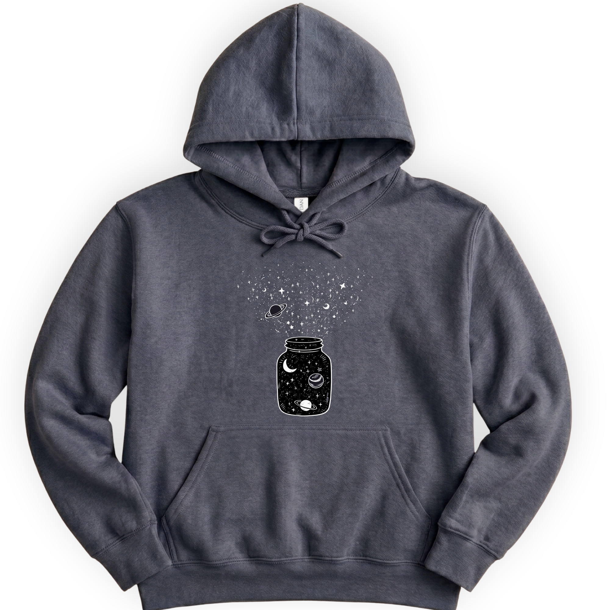 Astronomy Jar hoodie — Dark Heather