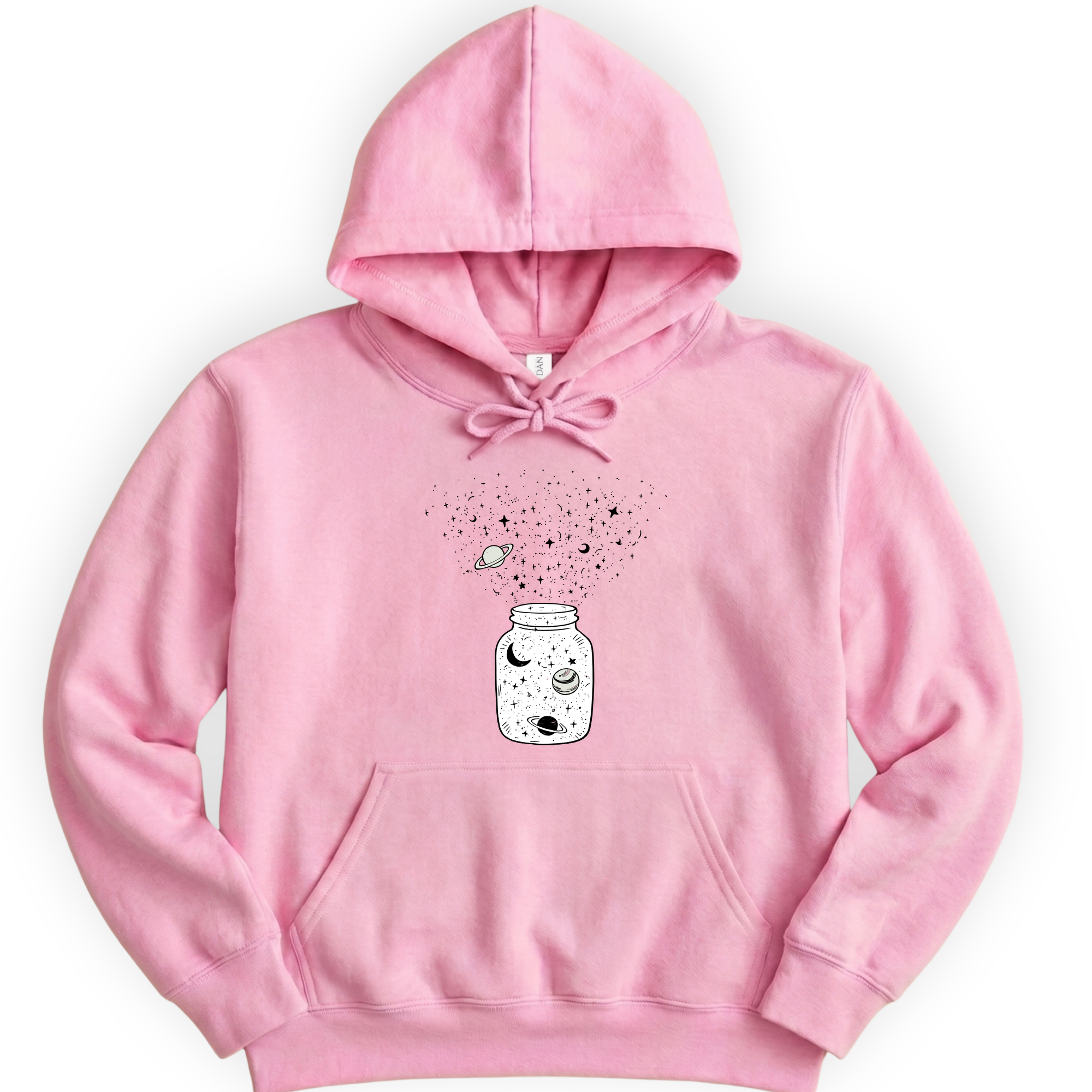 Astronomy Jar hoodie — Light Pink