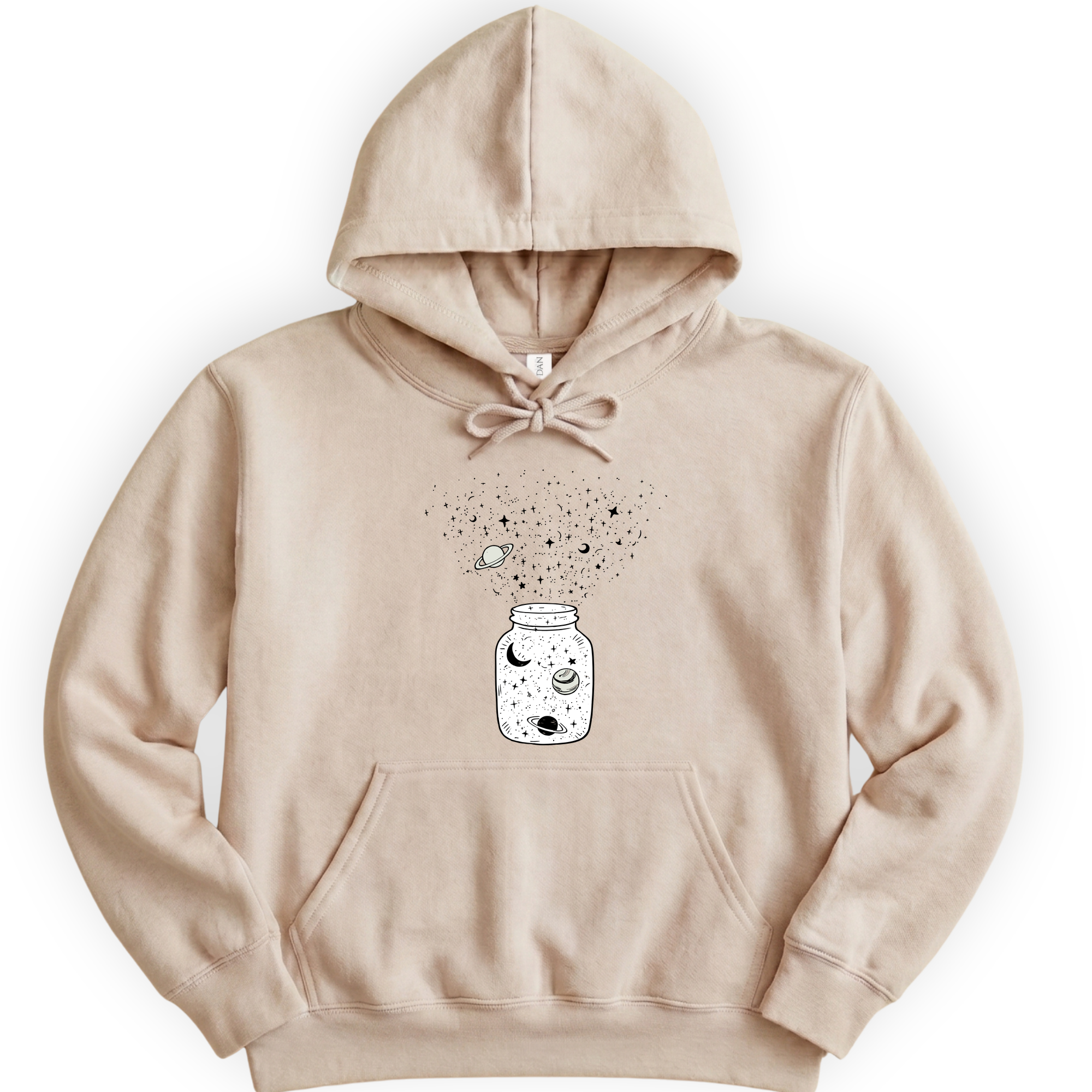 Astronomy Jar hoodie — Sand