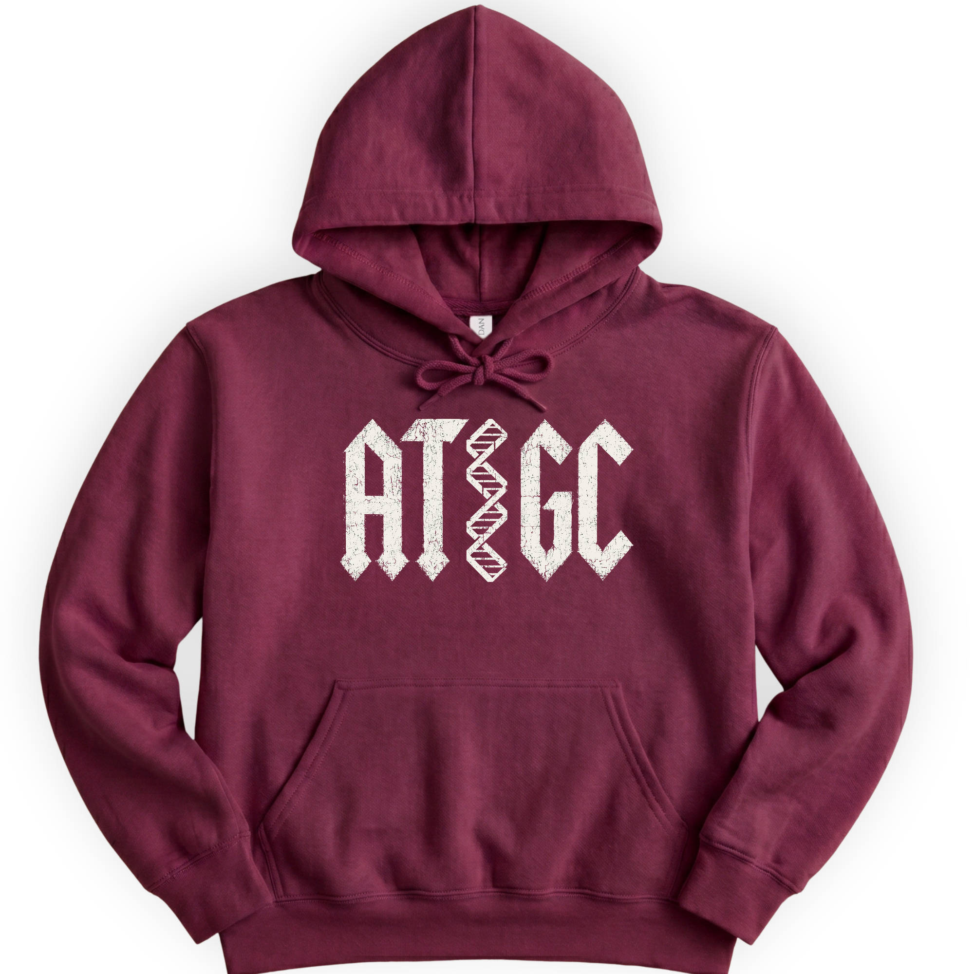 ATGC Molecular Biology hoodie — Maroon