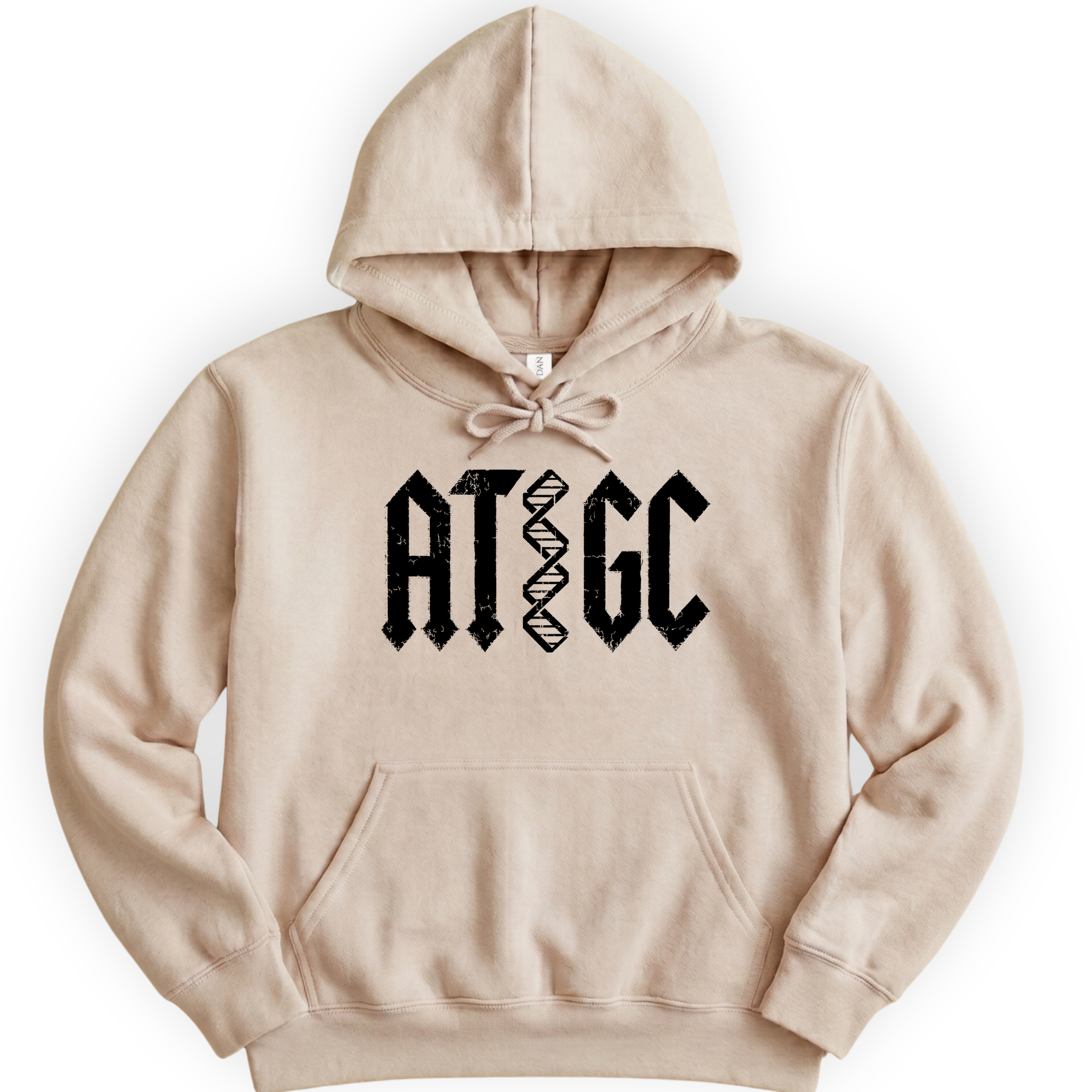 ATGC Molecular Biology hoodie — Sand