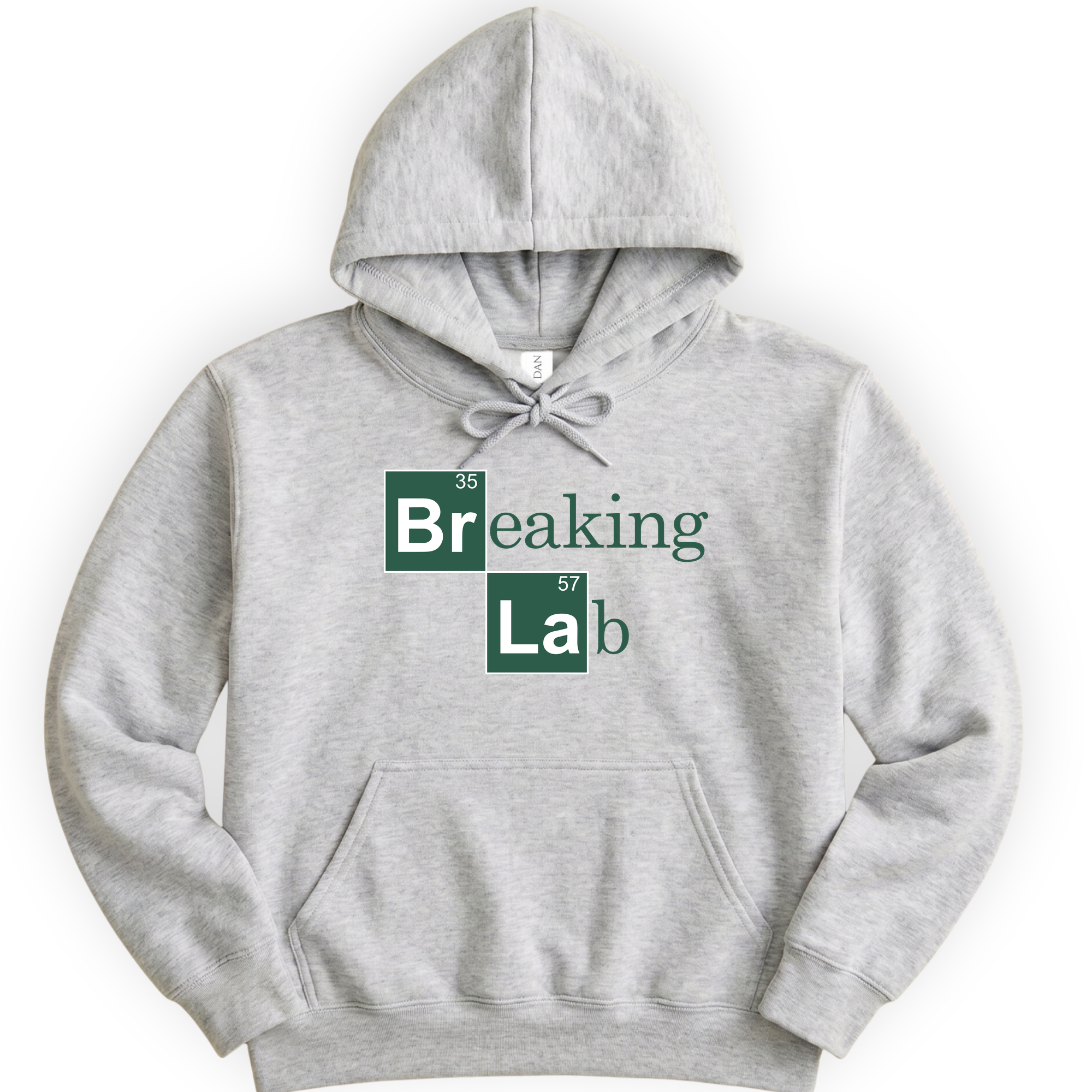 Breaking Lab hoodie — Ash