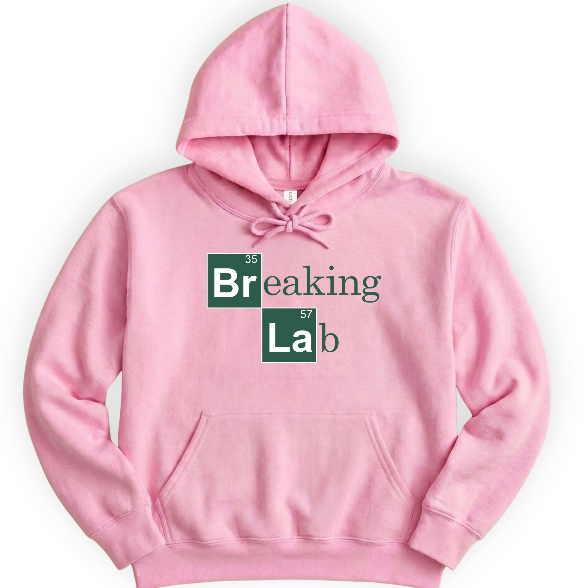 Breaking Lab hoodie — Light Pink