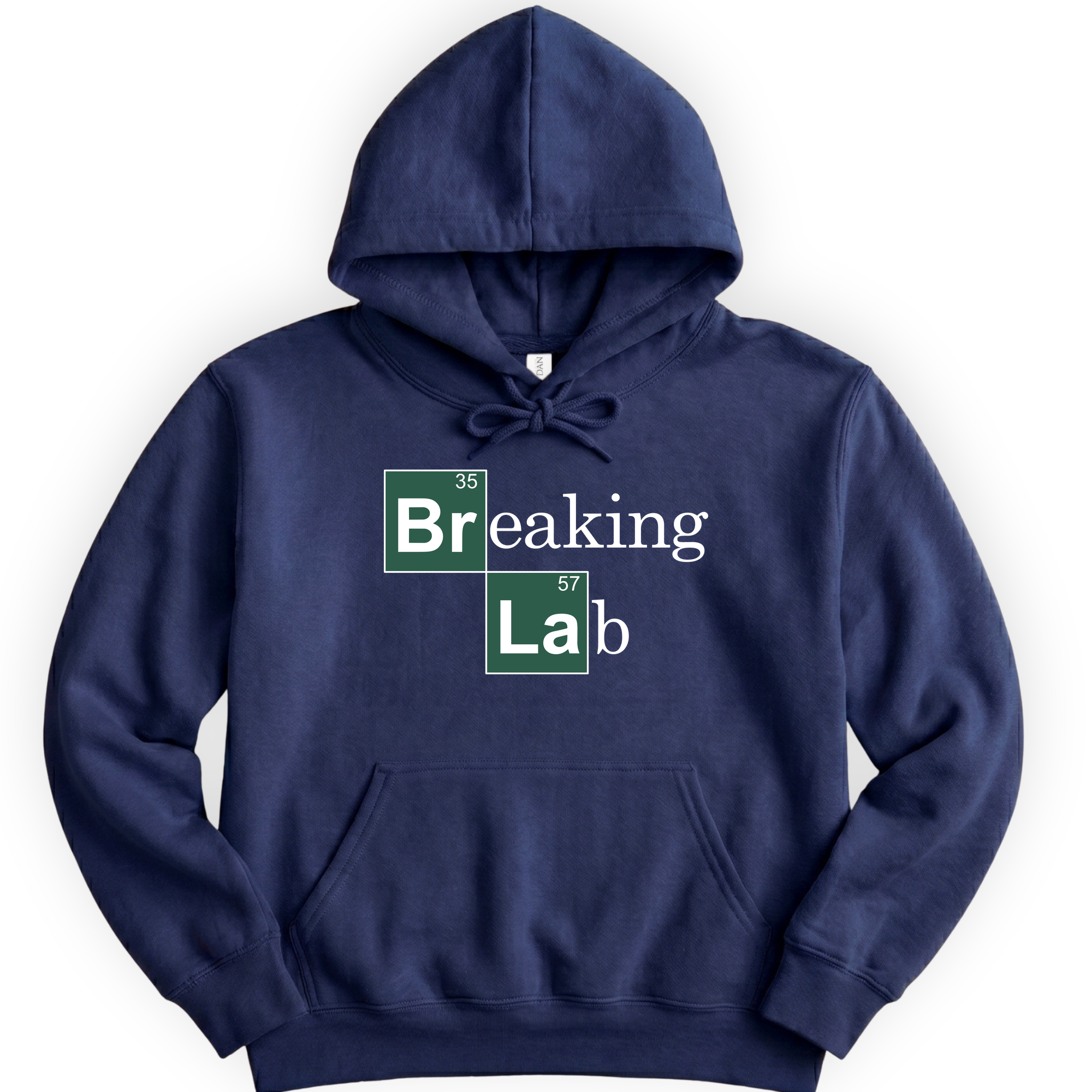 Breaking Lab hoodie — Navy