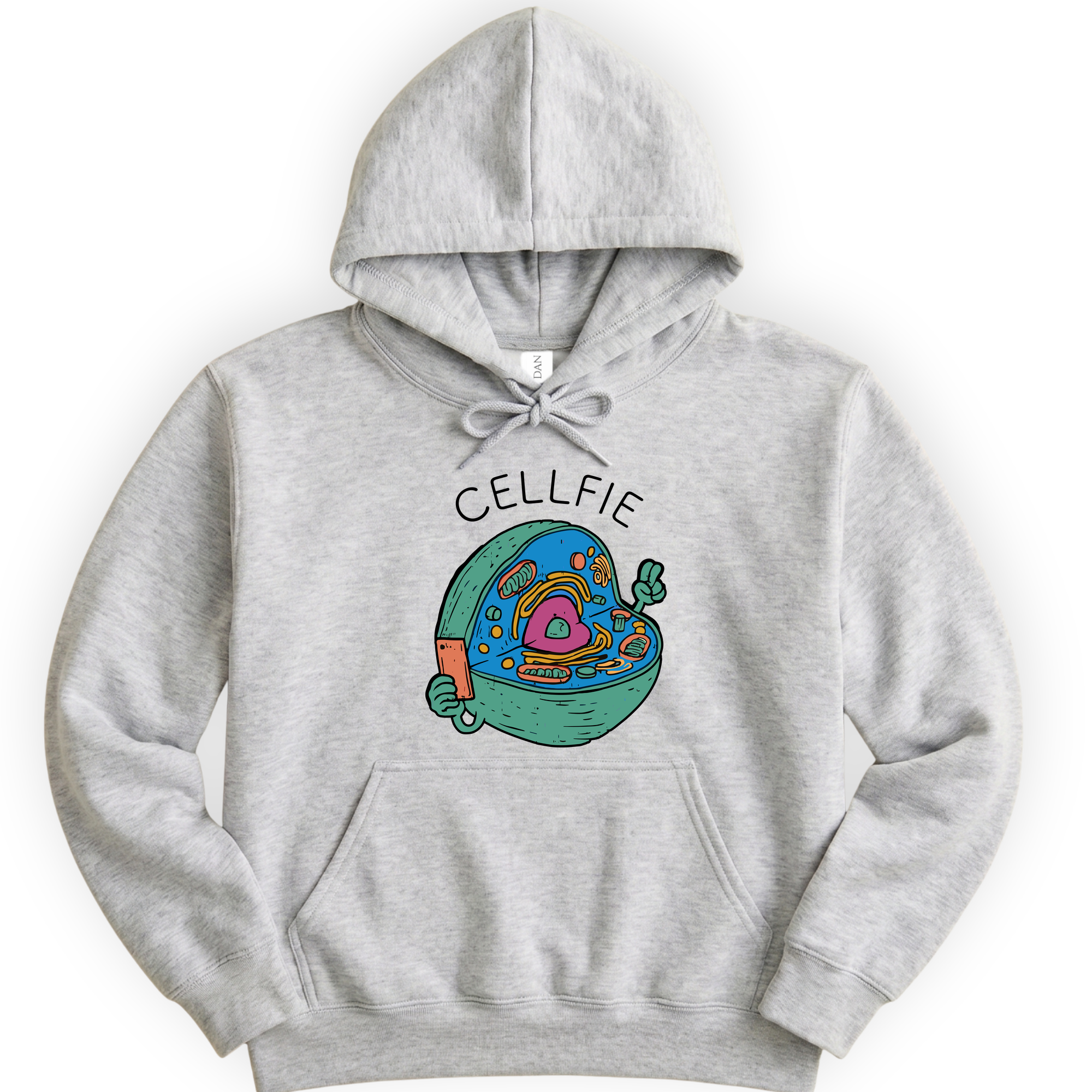 Cellfie hoodie — Ash