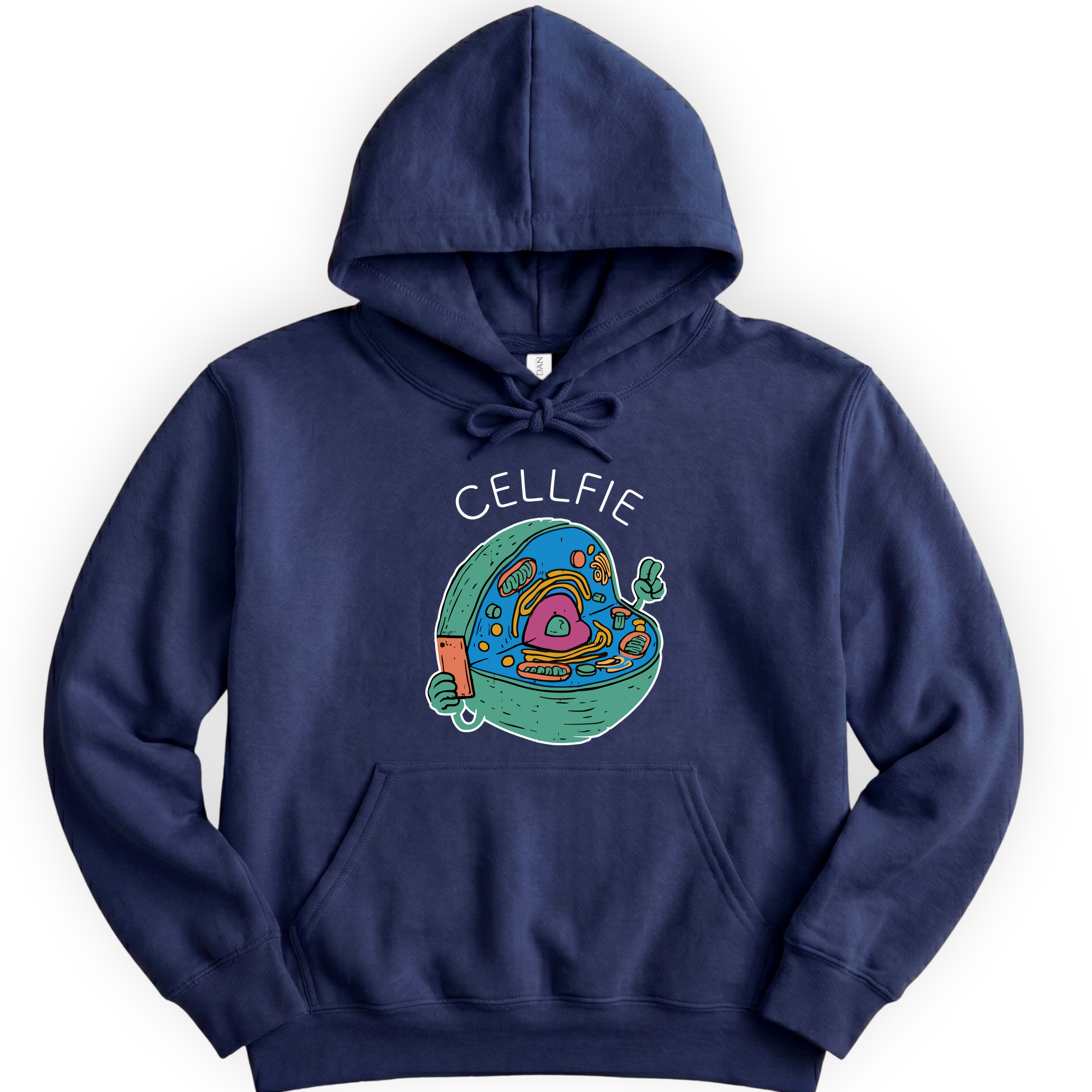 Cellfie hoodie — Navy