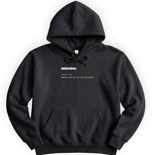 Chemist Definition hoodie — Black